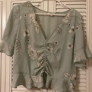 Express crop going out top